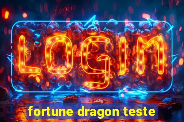 fortune dragon teste