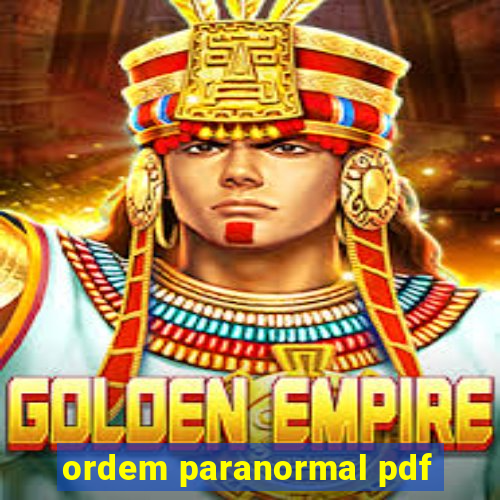 ordem paranormal pdf