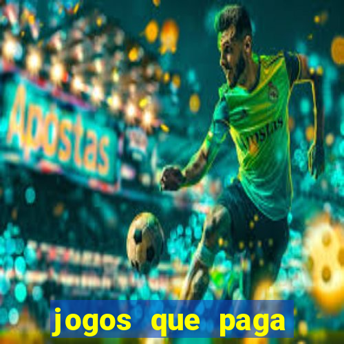 jogos que paga dinheiro de verdade no pix