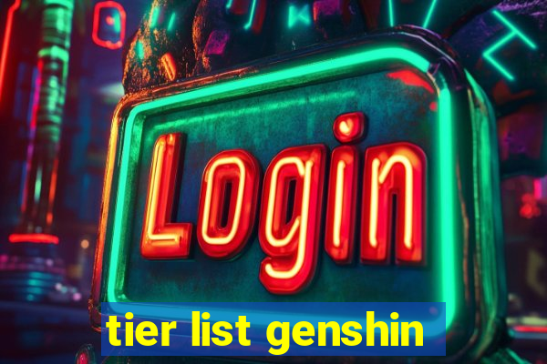 tier list genshin