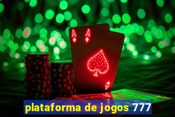 plataforma de jogos 777