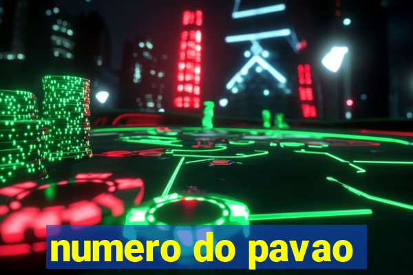 numero do pavao