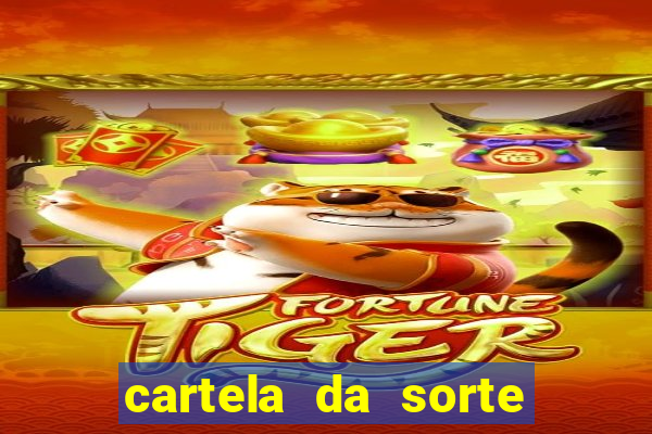 cartela da sorte time de futebol que mais saem