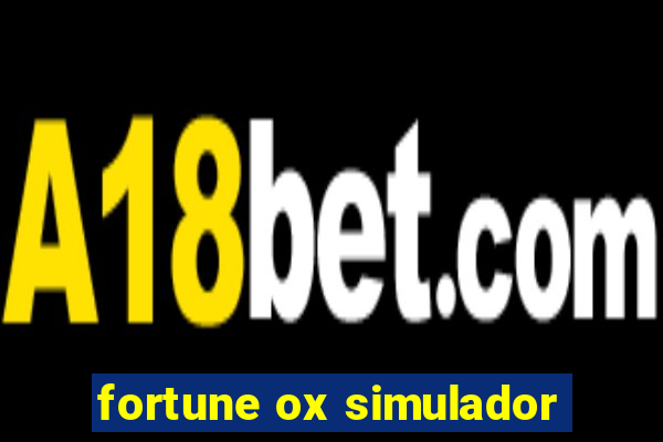 fortune ox simulador