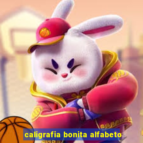 caligrafia bonita alfabeto