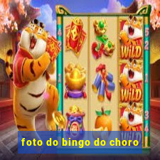 foto do bingo do choro