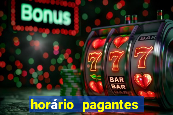 horário pagantes do fortune tiger