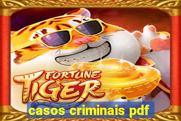 casos criminais pdf