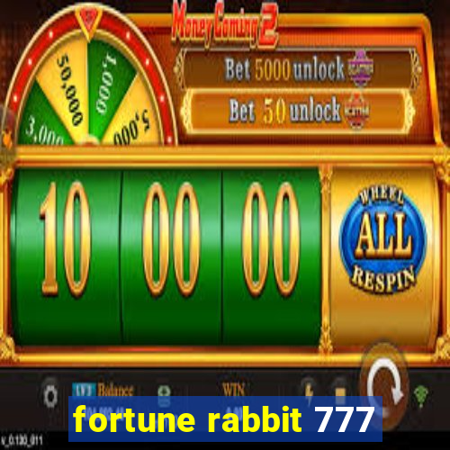 fortune rabbit 777